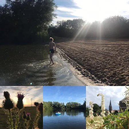 Pipowagen Madelief Uniek Natuurbad Met Exclusief Voor Onze Gasten * Netterden