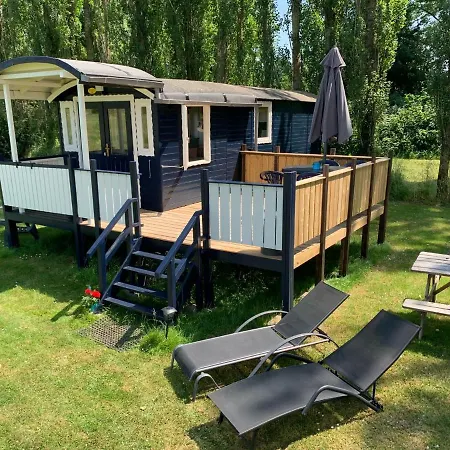 Pipowagen Madelief Uniek Natuurbad Met Exclusief Voor Onze Gasten Luxury tent Netterden